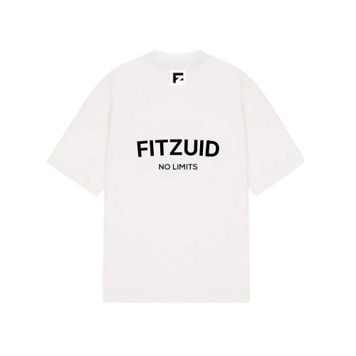 T-SHIRT WIT FITZUID